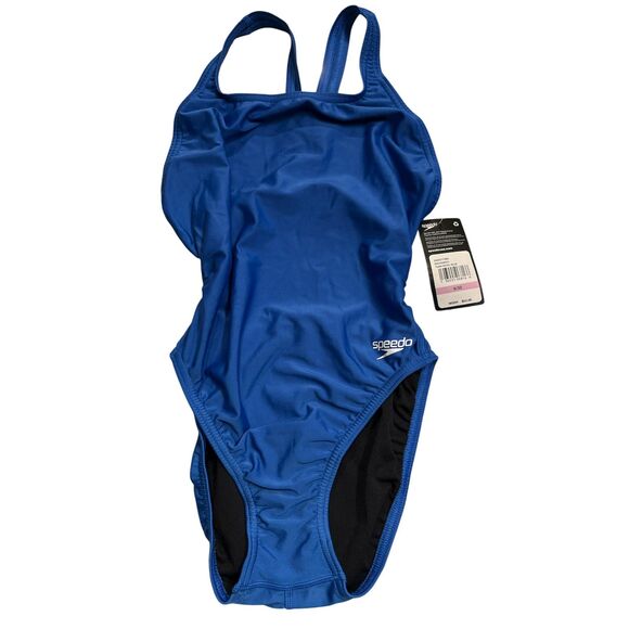 Speedo Pro LT One Piece Swimsuit 6/32 Royal Blue NWT Competitive Swim - Picture 2 of 5